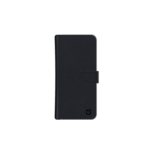 Valenta Leather Book Case Snap Universal Large Black