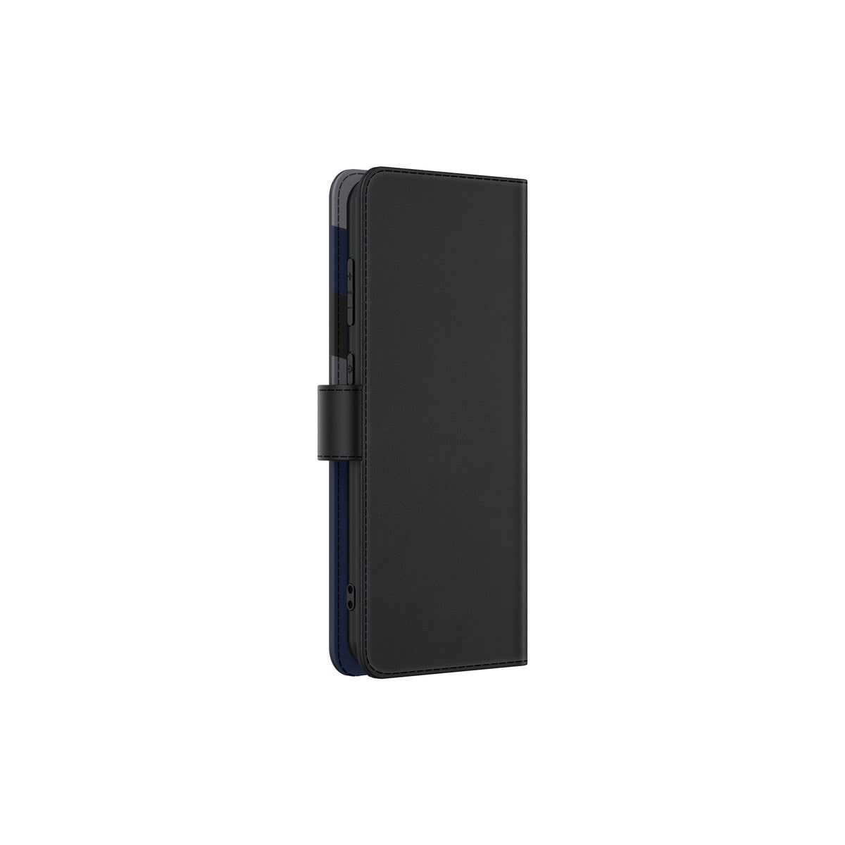 Valenta Leather Book Case Snap Universal Large Black