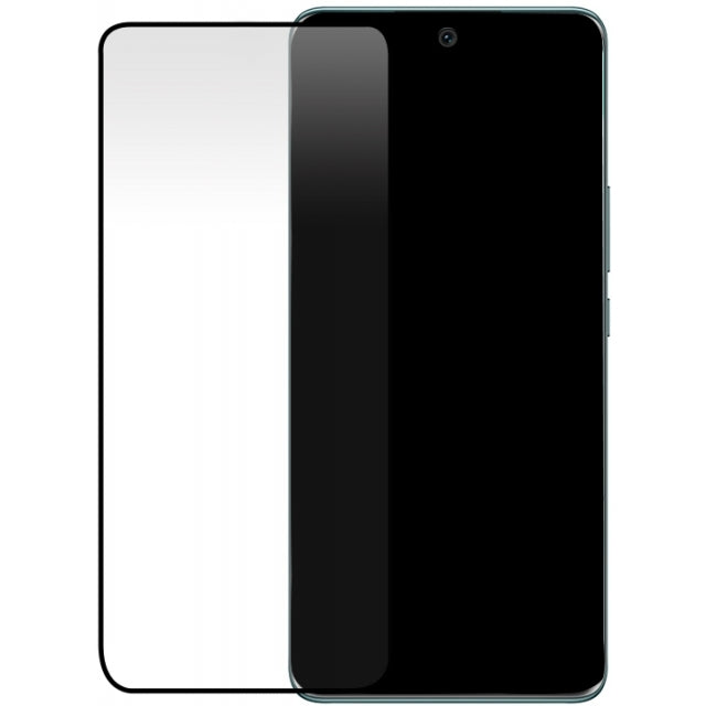Mobilize Film de Protection en Verre Trempé Bord à Bord Honor 50 Bord Noir Colle