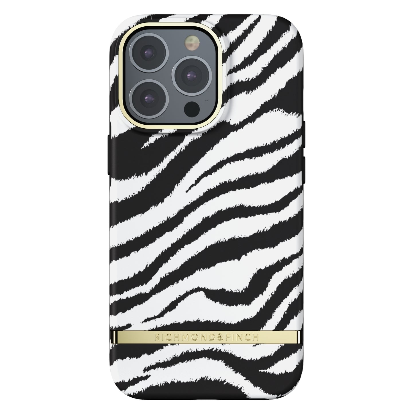 Richmond & Finch Freedom Series One-Piece Apple iPhone 13 Pro Zebra