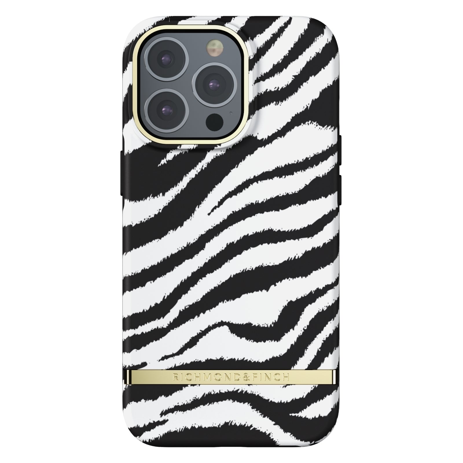 Richmond & Finch Freedom Series One-Piece Apple iPhone 13 Pro Zebra