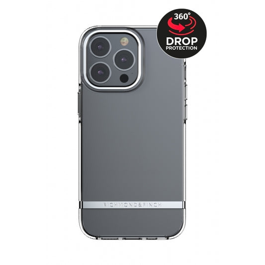 Richmond & Finch Clear Case Collection Apple iPhone 13 Pro Transparent/Silber