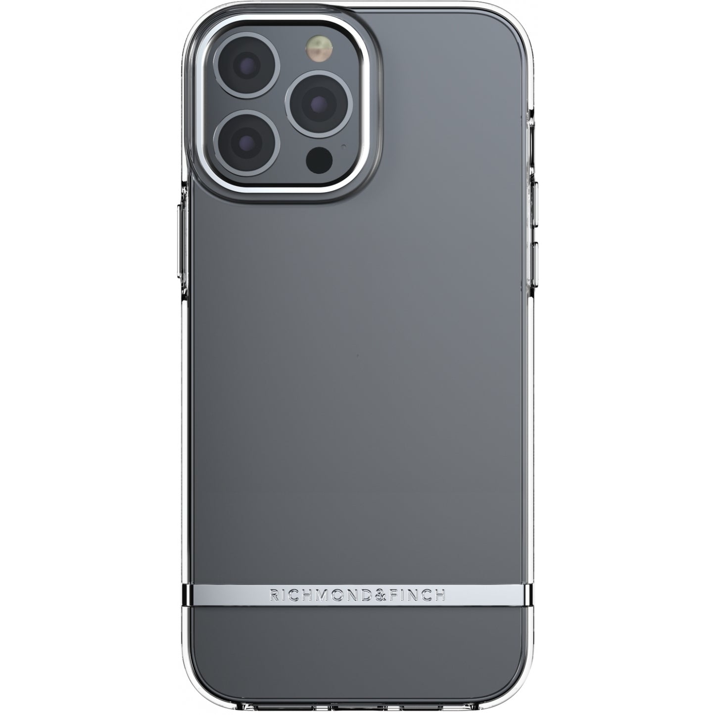 Richmond & Finch Clear Case Collection Apple iPhone 13 Pro Max Transparent/Silver