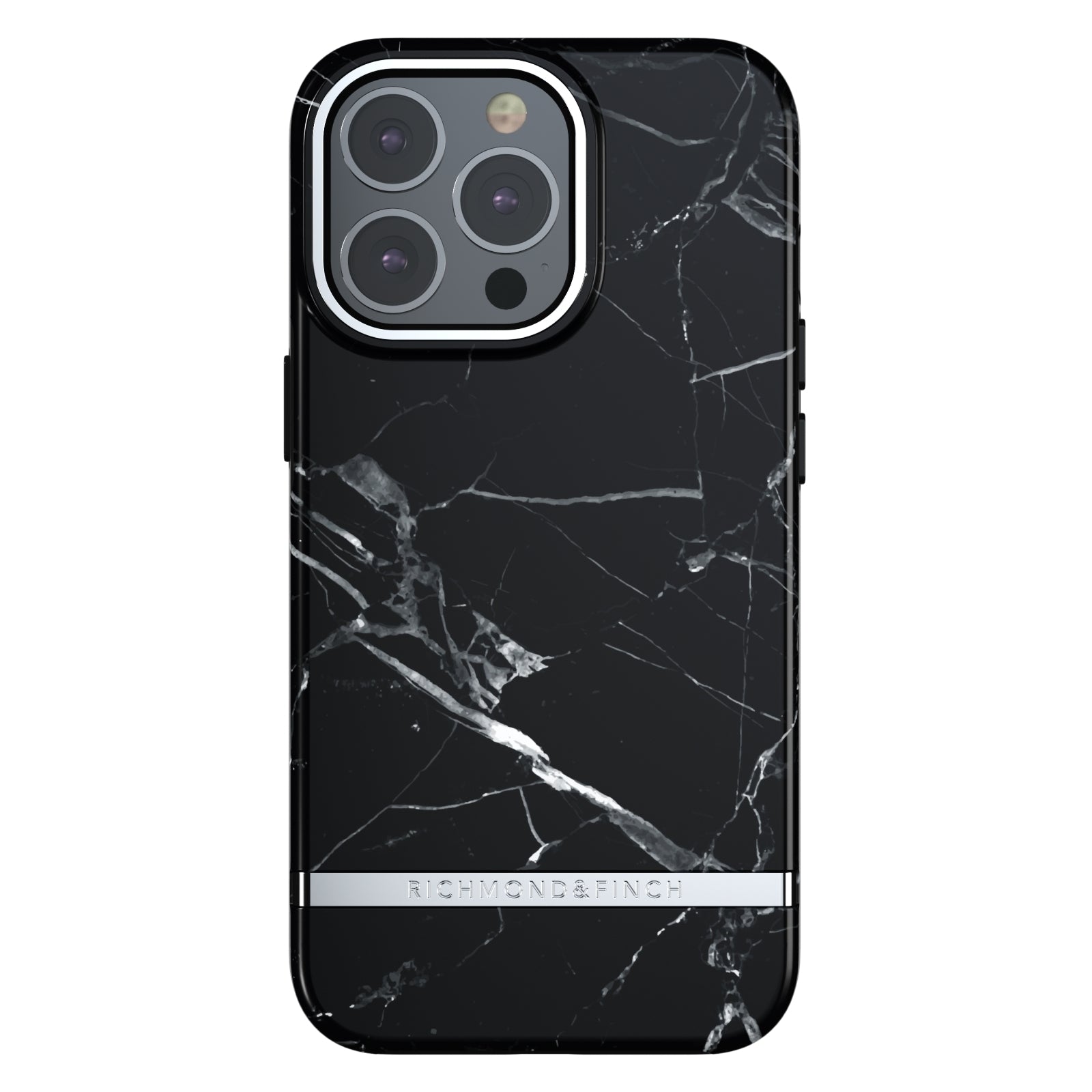Richmond & Finch Freedom Series One-Piece Apple iPhone 13 Pro Black Marble