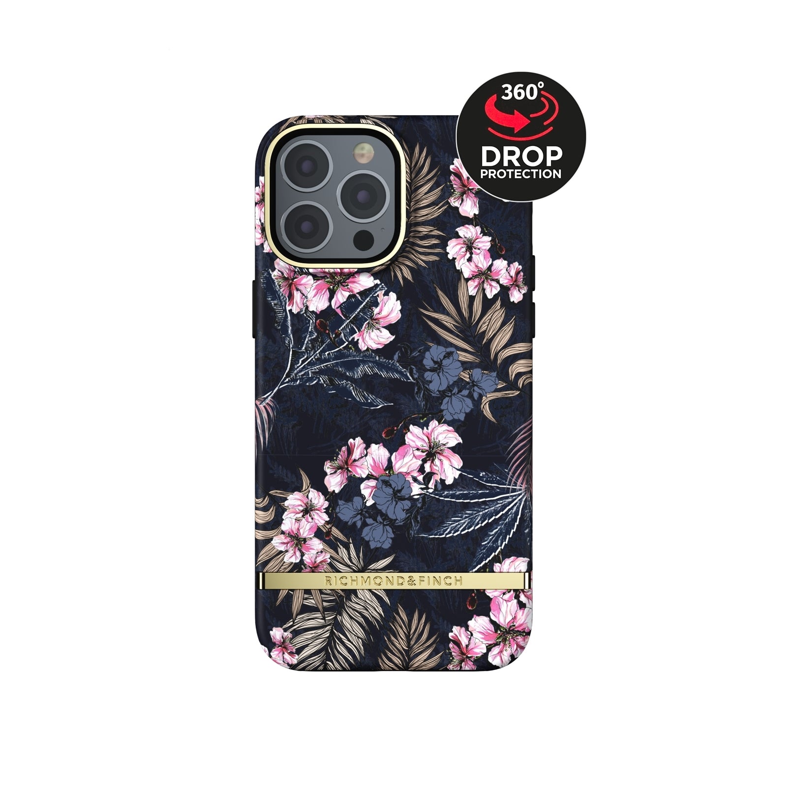Richmond & Finch Freedom Series One-Piece Apple iPhone 13 Pro Max Floral Jungle