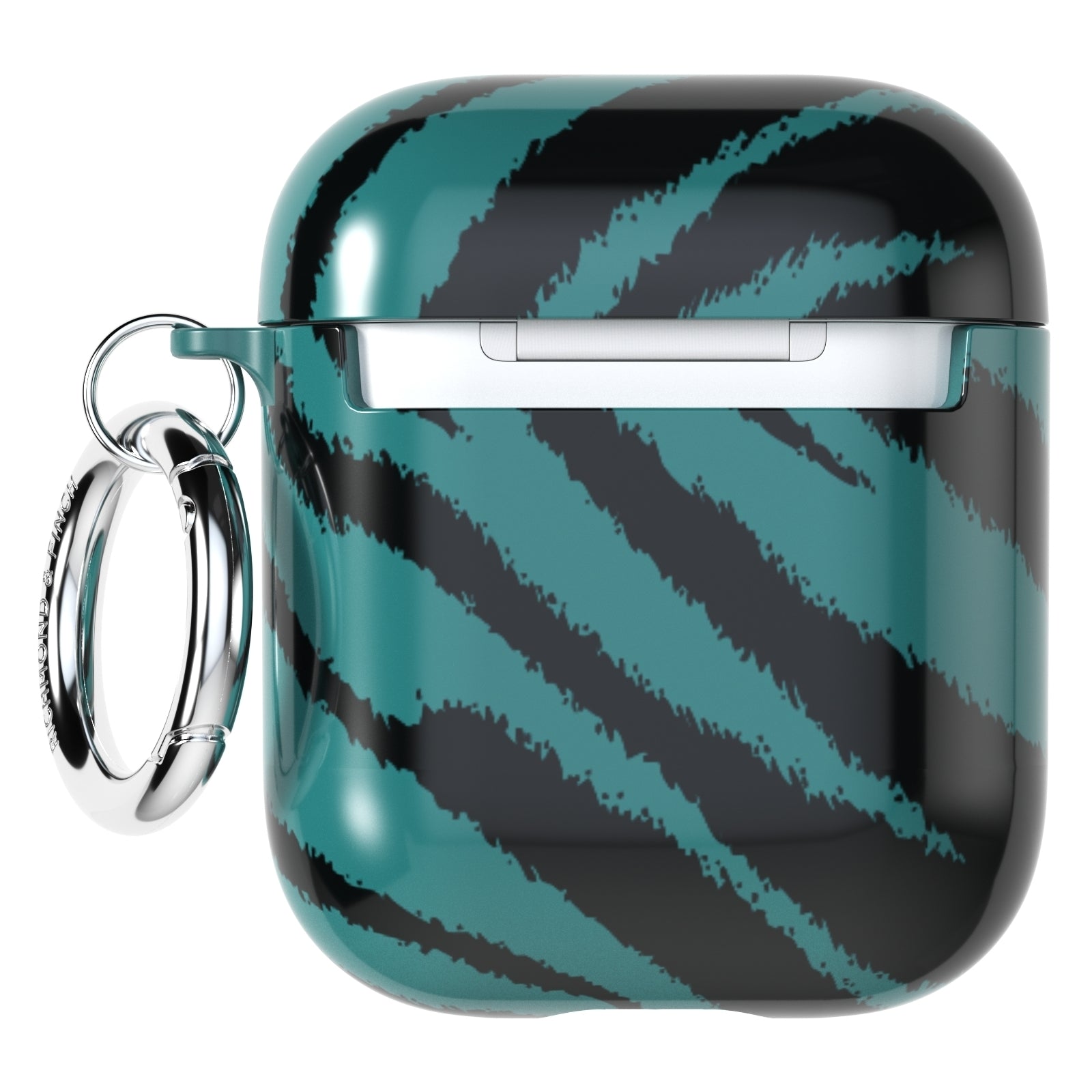 Richmond & Finch Freedom Series Apple Airpod Emerald Zebra