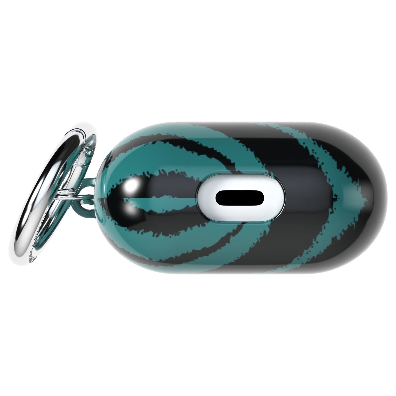 Richmond & Finch Freedom Series Apple Airpod Emerald Zebra