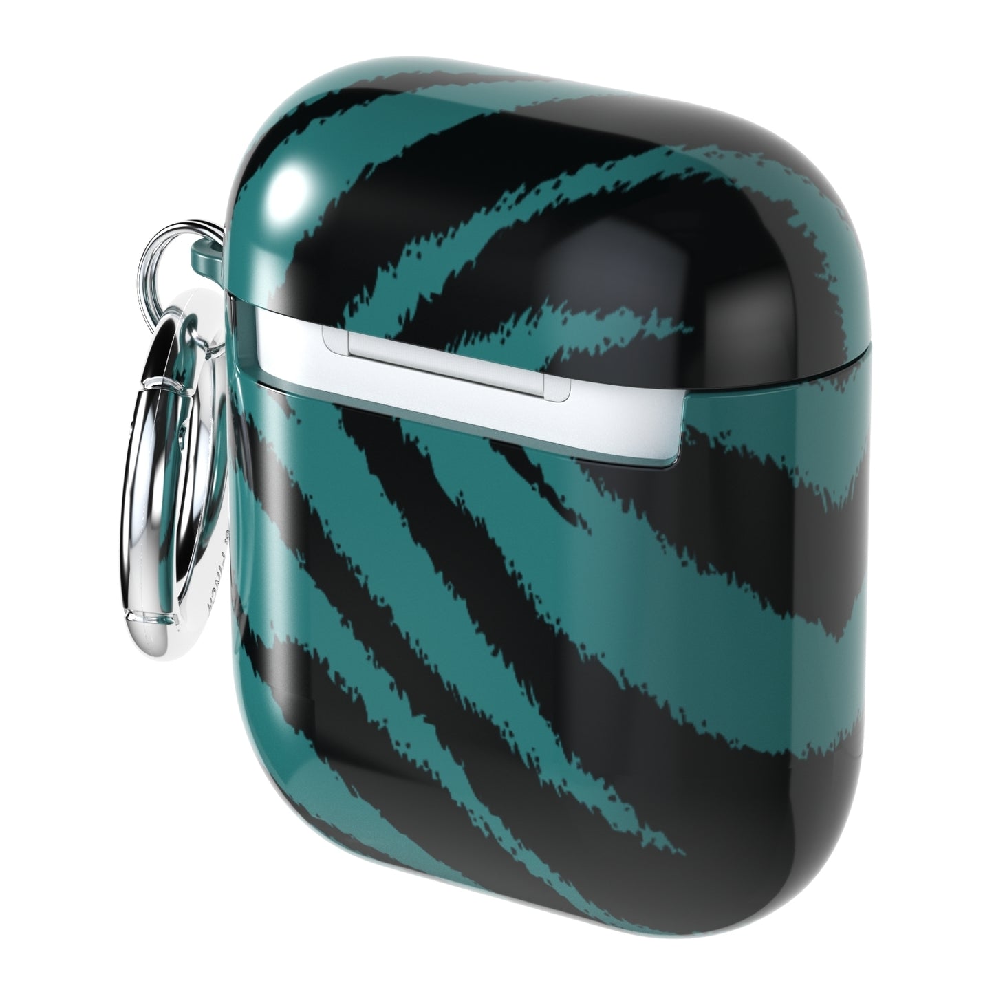 Richmond & Finch Freedom Series Apple Airpod Emerald Zebra