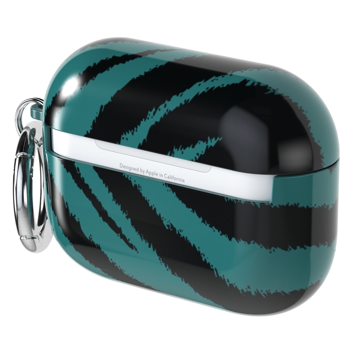 Richmond & Finch Freedom Series Apple Airpod Pro Emerald Zebra