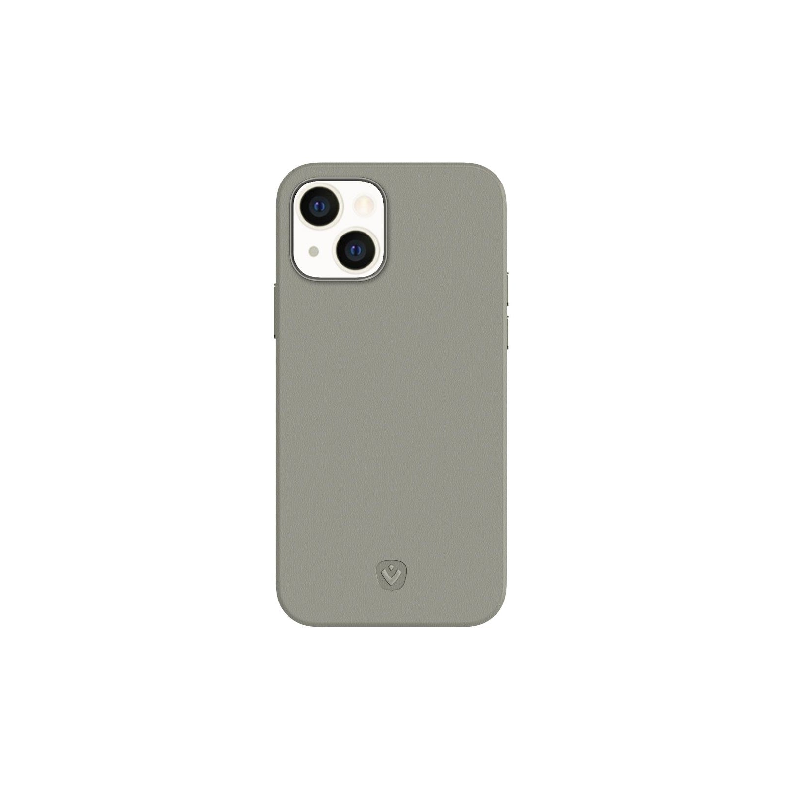 Valenta Leather Back Cover Snap Luxe Apple iPhone 13 Grey