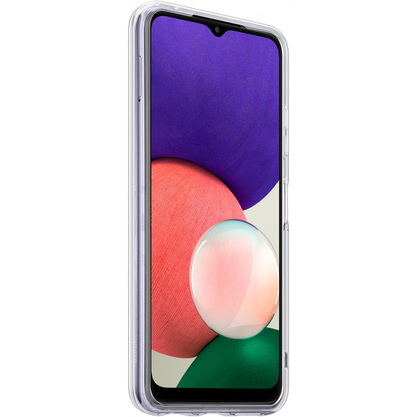 EF-QA226TTEGEU Samsung Soft Clear Cover Galaxy A22 5G Transparent