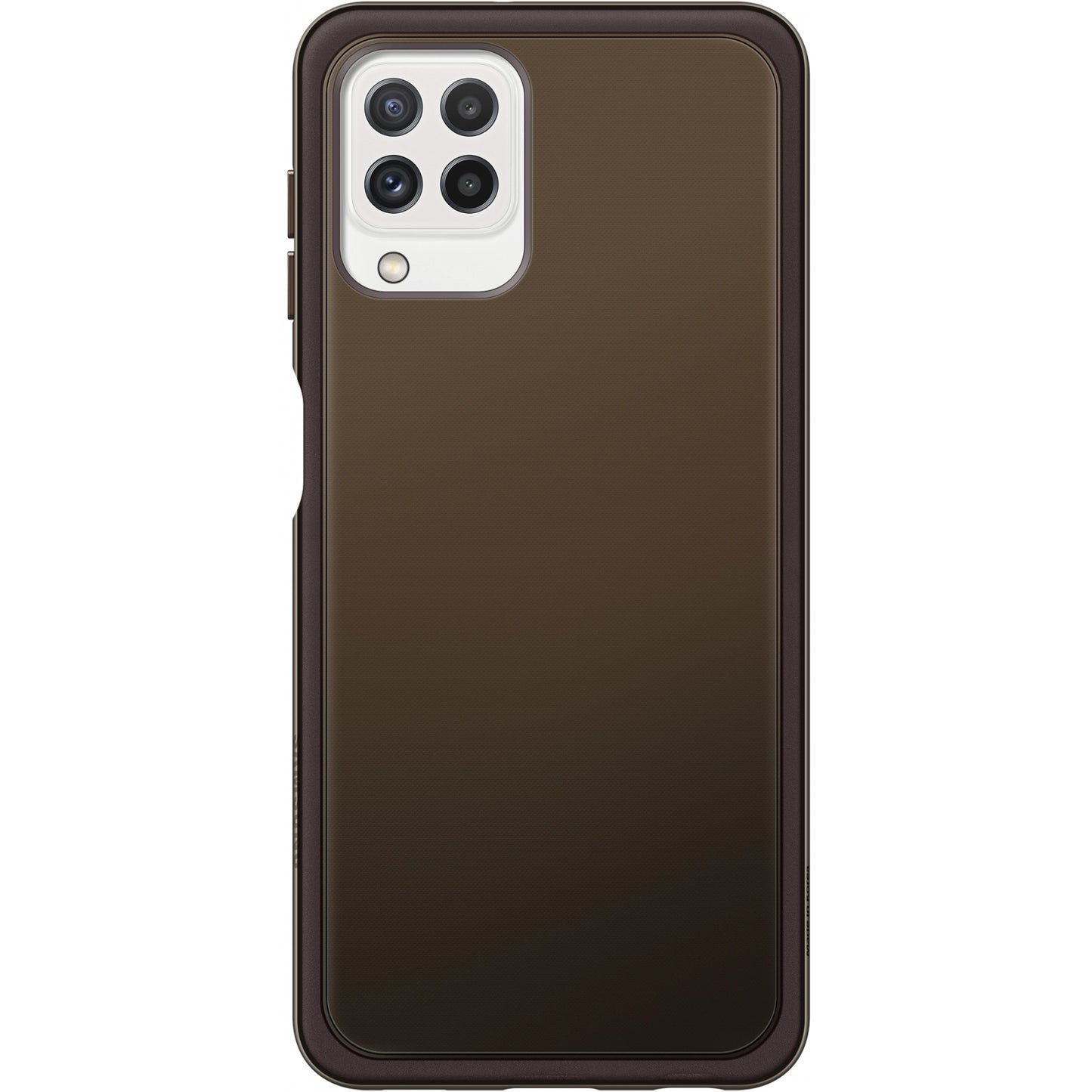 EF-QA225TBEGEU Samsung Soft Clear Cover Galaxy A22 4G Black