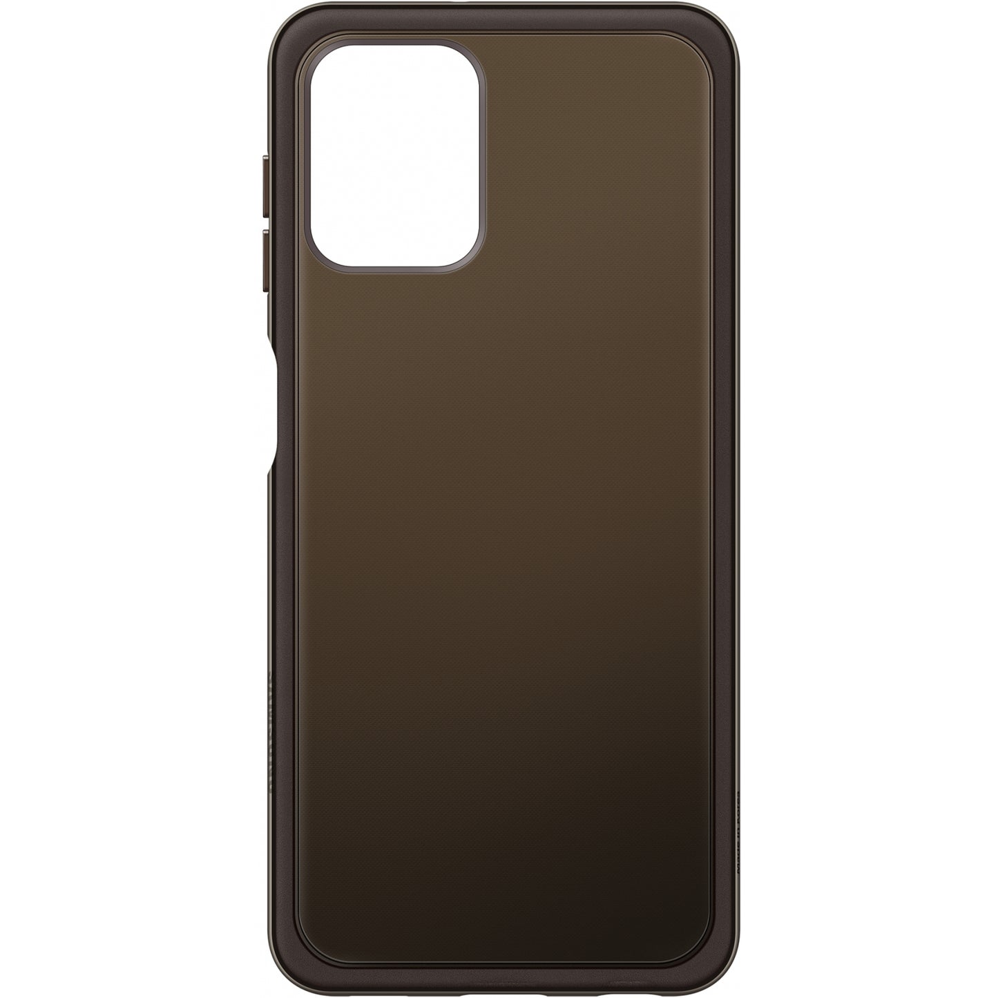 EF-QA225TBEGEU Samsung Soft Clear Cover Galaxy A22 4G Black