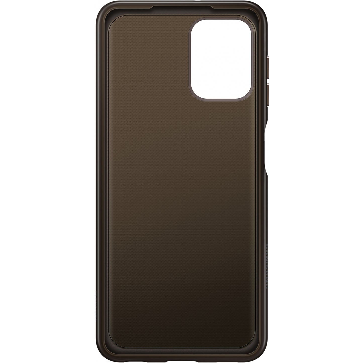 EF-QA225TBEGEU Samsung Soft Clear Cover Galaxy A22 4G Black