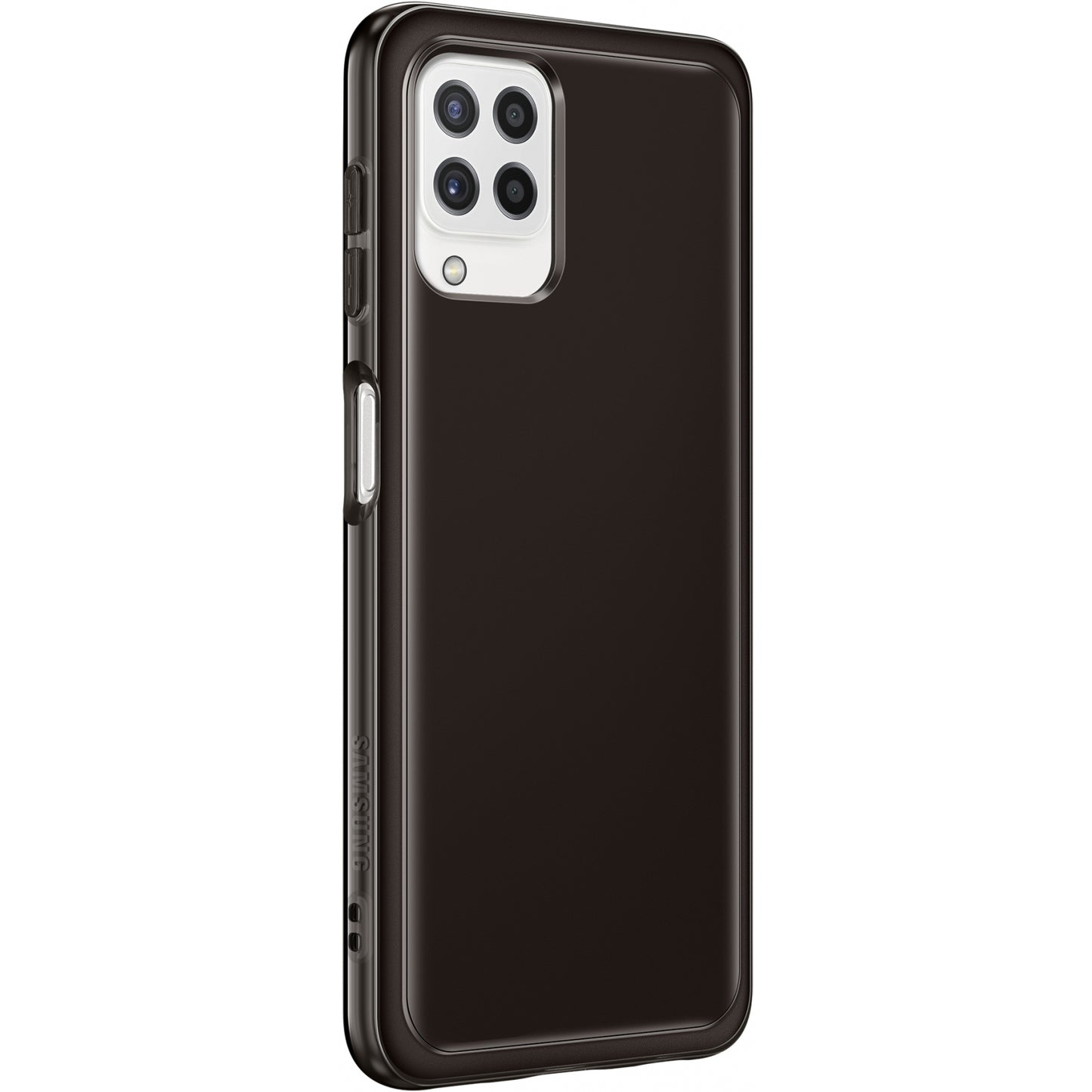 EF-QA225TBEGEU Samsung Soft Clear Cover Galaxy A22 4G Black