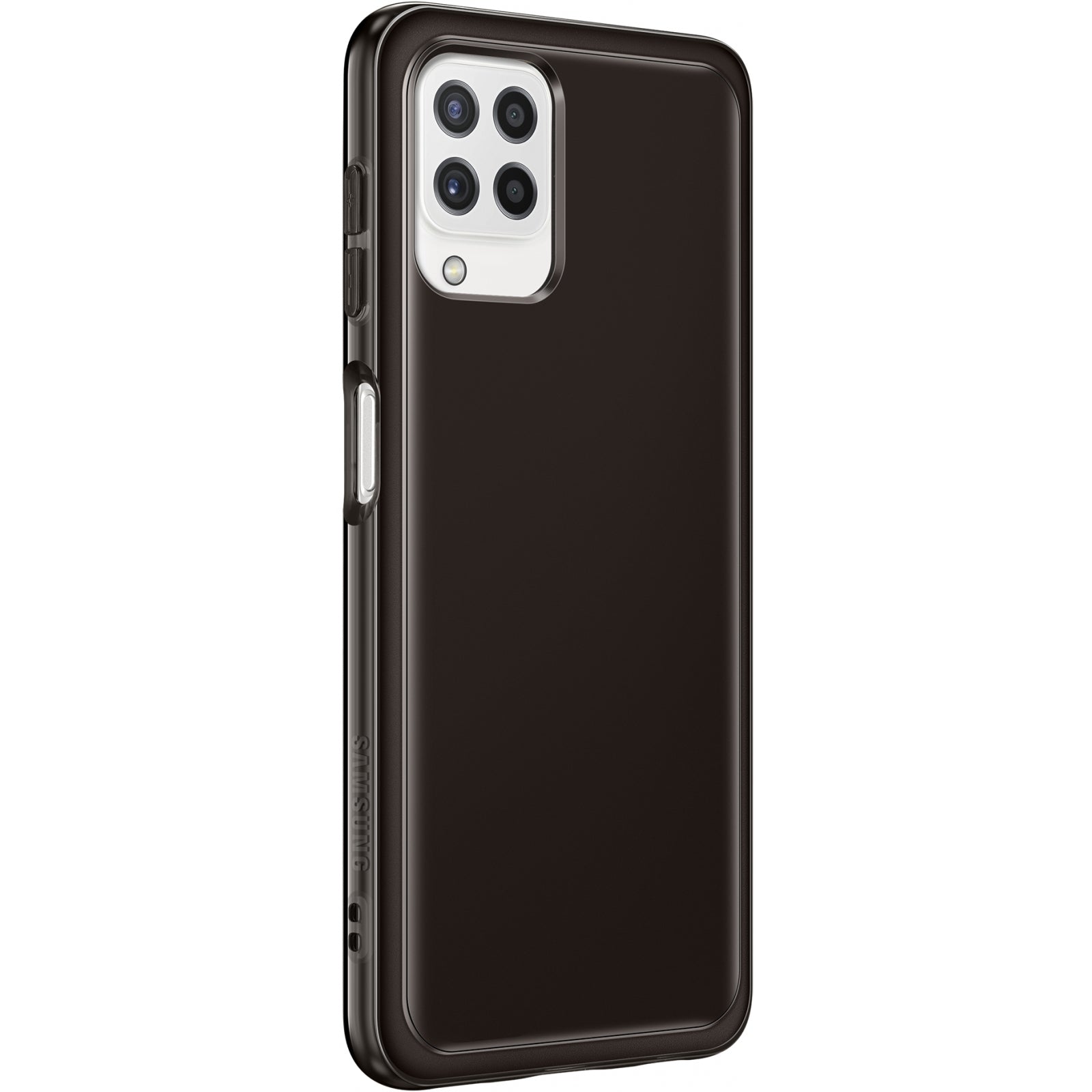 EF-QA225TBEGEU Samsung Soft Clear Cover Galaxy A22 4G Black