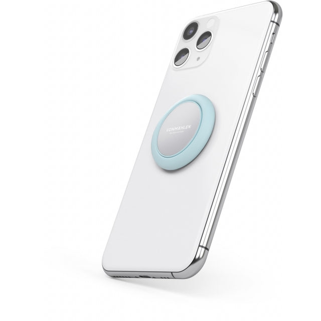 Vonmählen Backflip Signature Phone Grip + Magnetic Dot Powder Blue