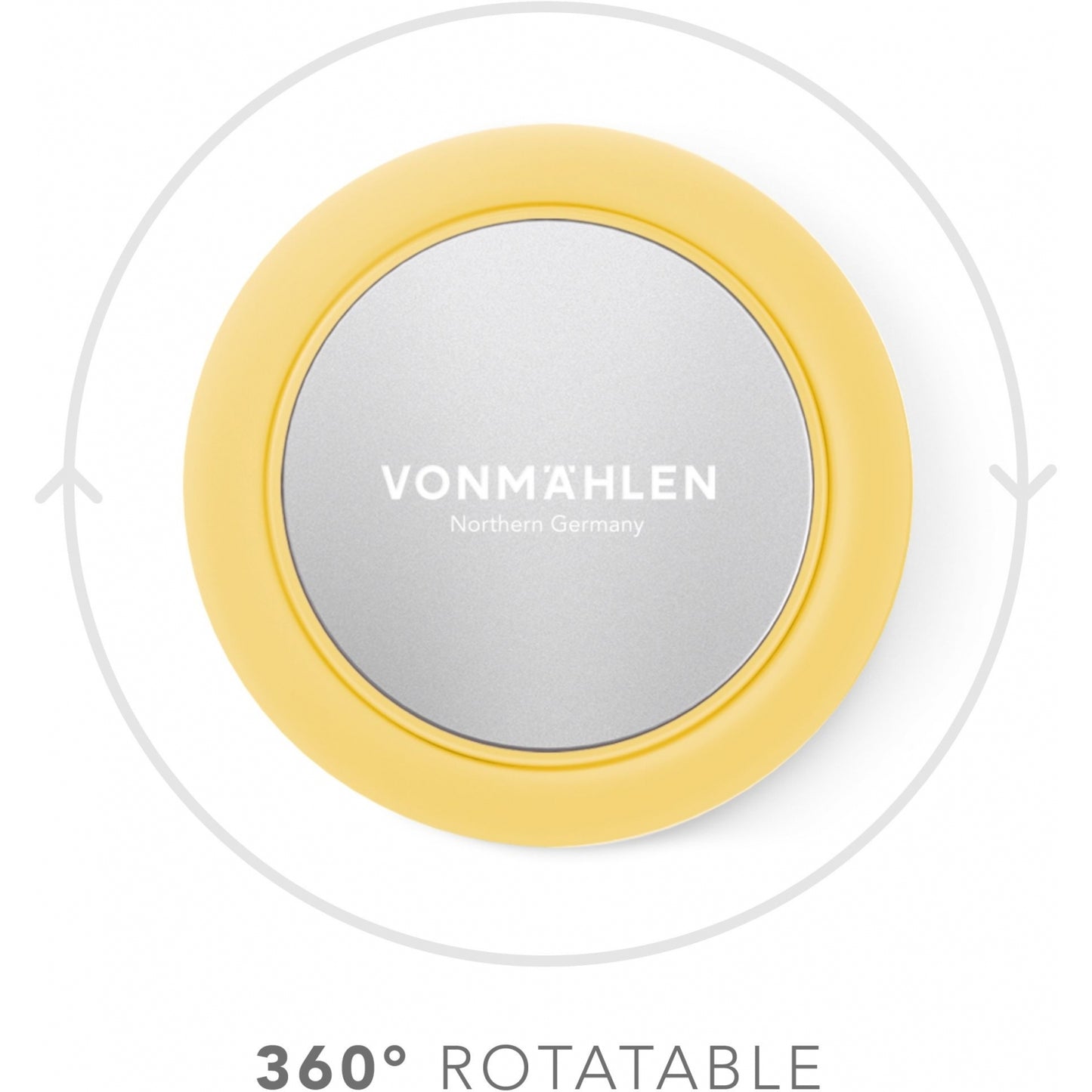 Vonmählen Backflip Signature Phone Grip + Magnetic Dot Vanilla Cream