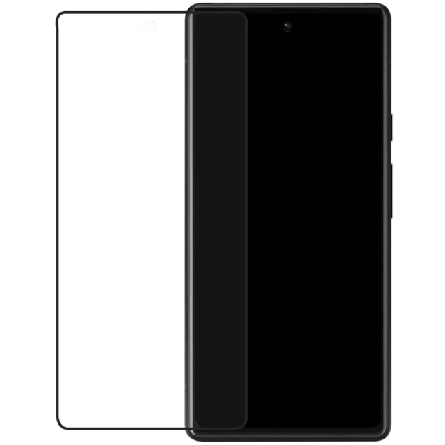 Mobilize Edge-To-Edge Glass Screen Protector Google Pixel 6 Pro Black Edge Glue