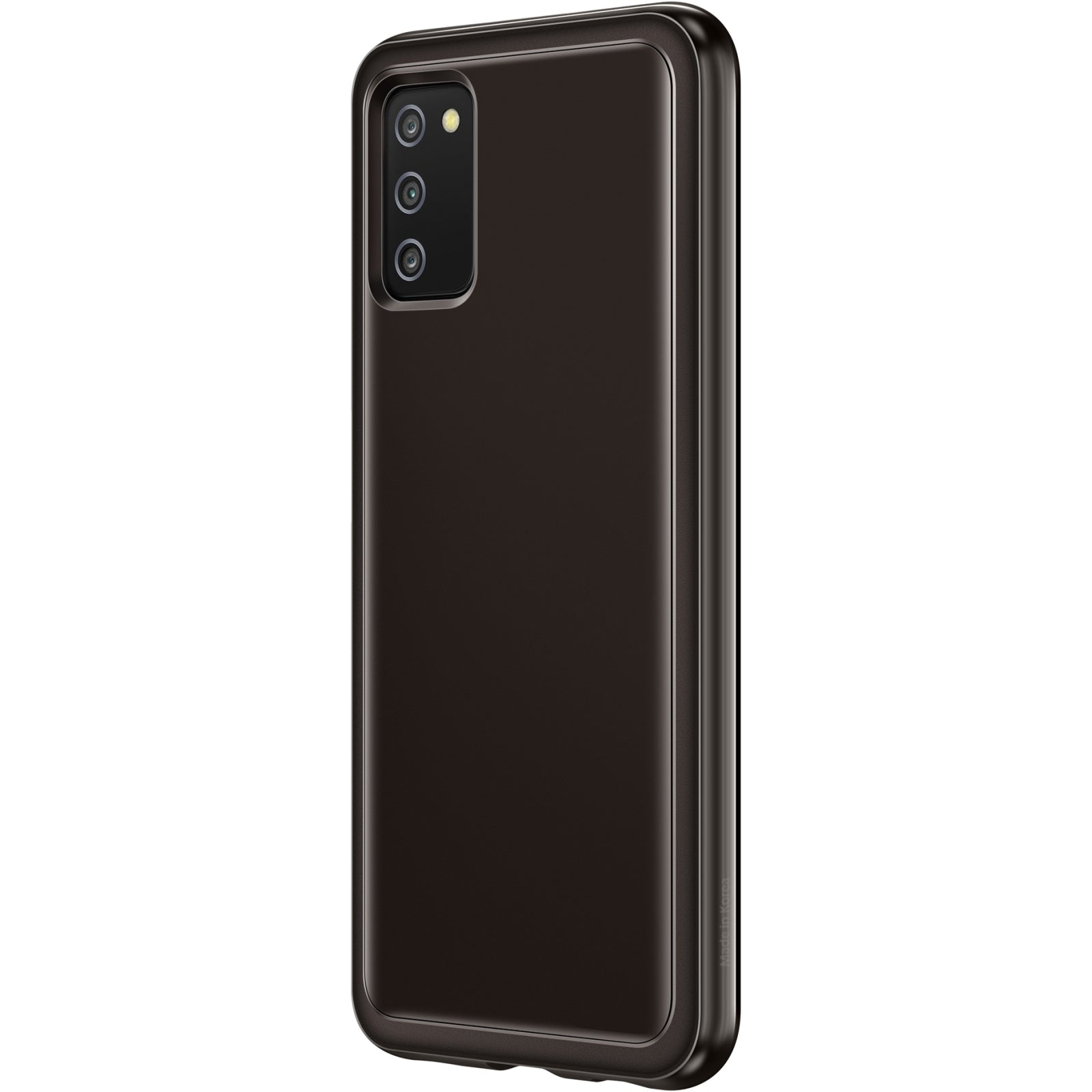 EF-QA038TBEGEU Samsung Soft Clear Cover Galaxy A03s Black