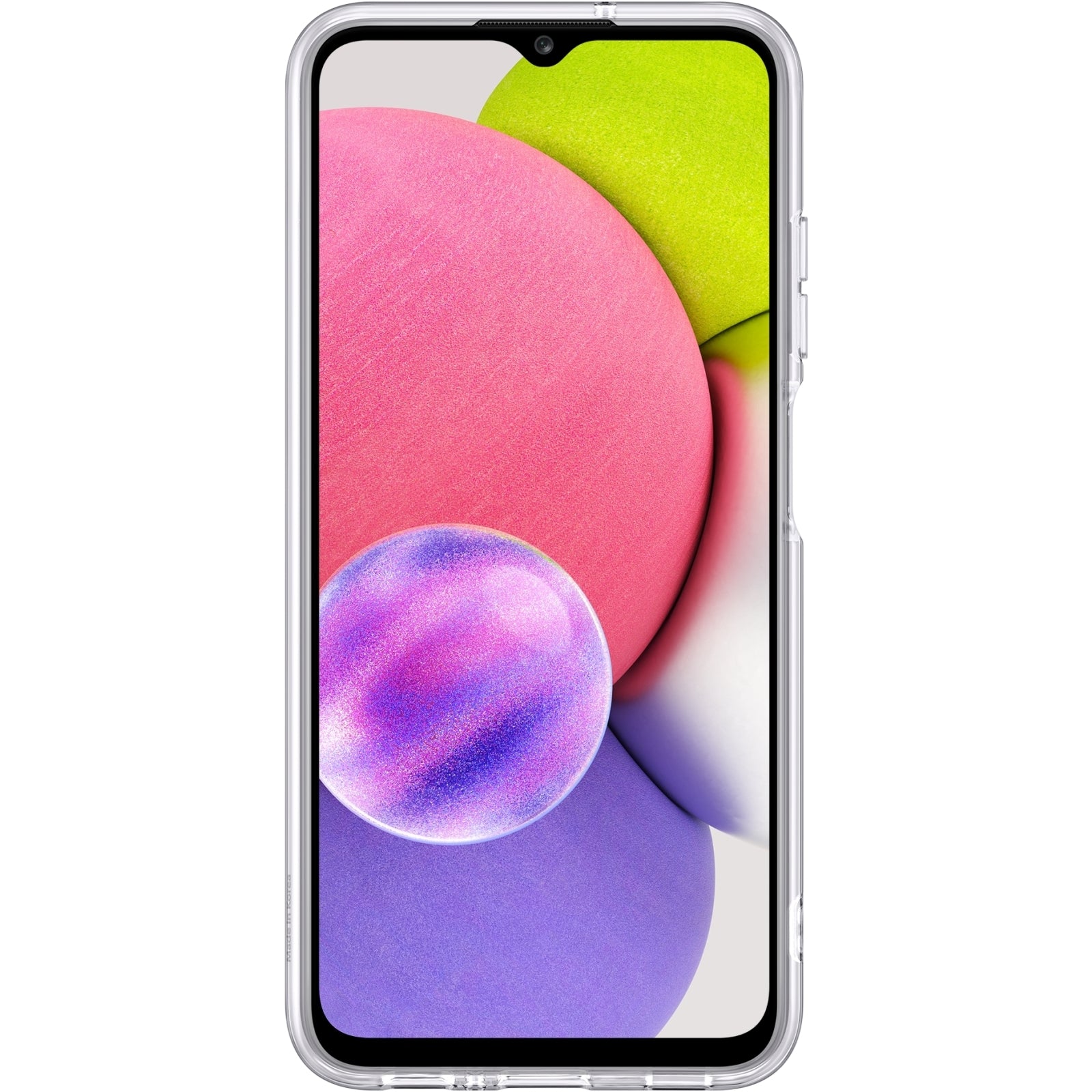 EF-QA038TTEGEU Samsung Soft Clear Cover Galaxy A03s Transparent
