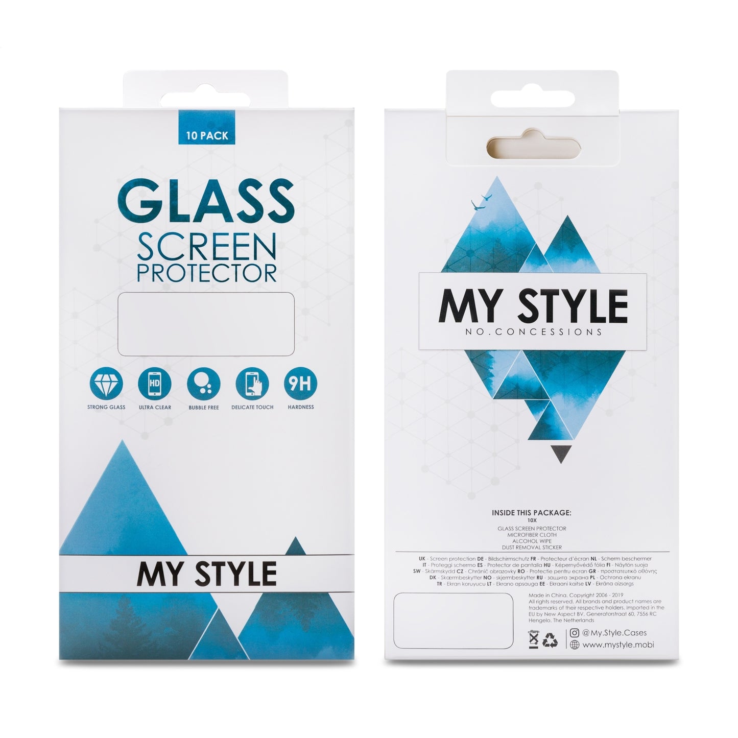 My Style Tempered Glass Screen Protector for Samsung Galaxy A33 5G Clear (10-Pack)