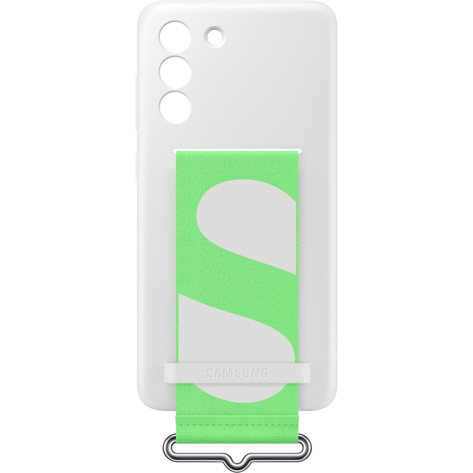 EF-GG990TWEGWW Samsung Silicone Cover with Strap Galaxy S21 FE 5G White