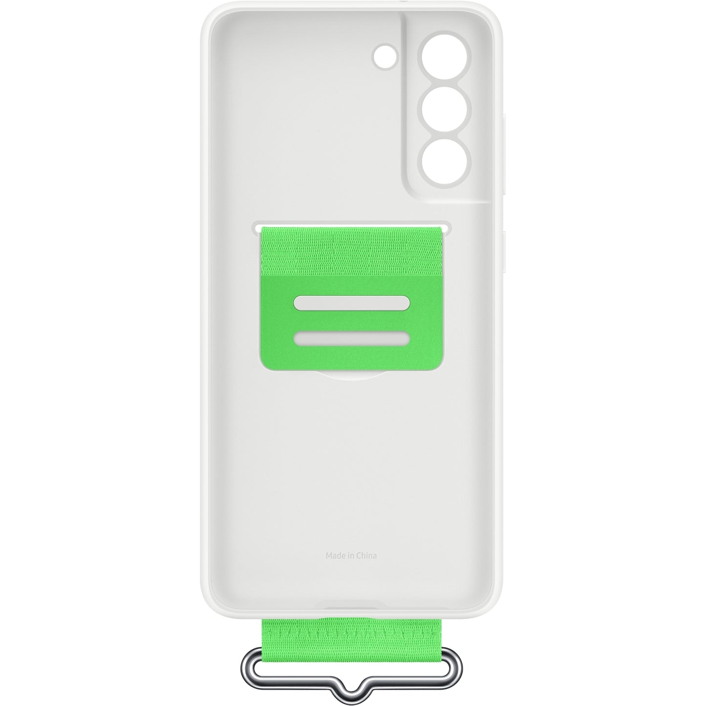 EF-GG990TWEGWW Samsung Silicone Cover with Strap Galaxy S21 FE 5G White