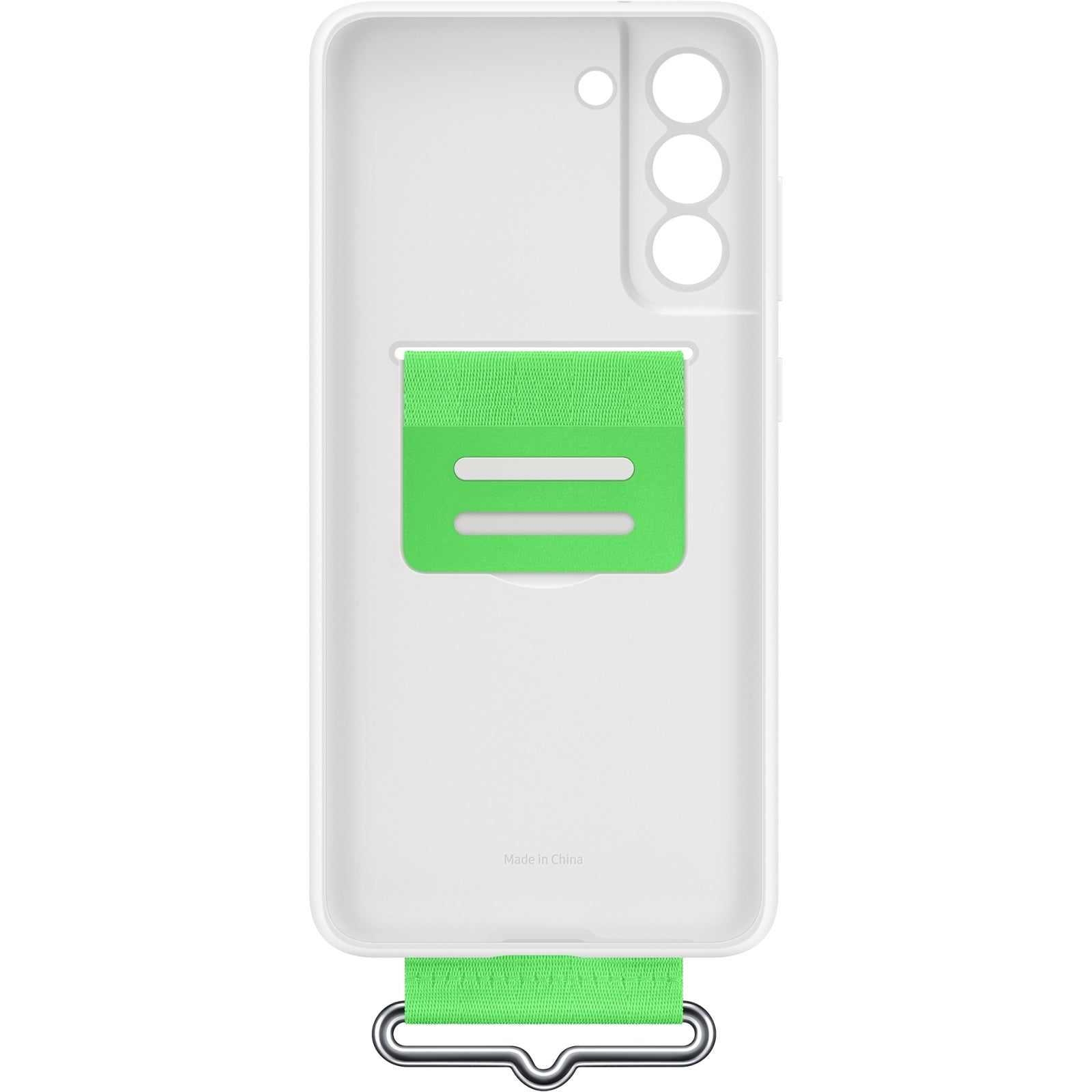 EF-GG990TWEGWW Samsung Silicone Cover with Strap Galaxy S21 FE 5G White