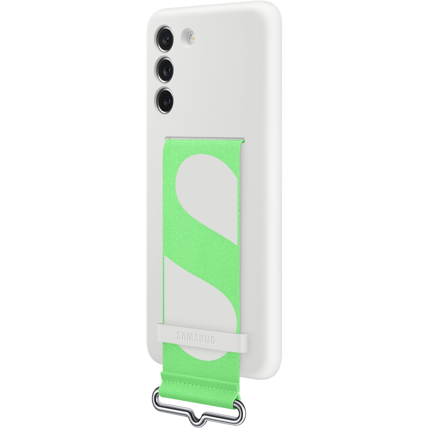 EF-GG990TWEGWW Samsung Silicone Cover with Strap Galaxy S21 FE 5G White