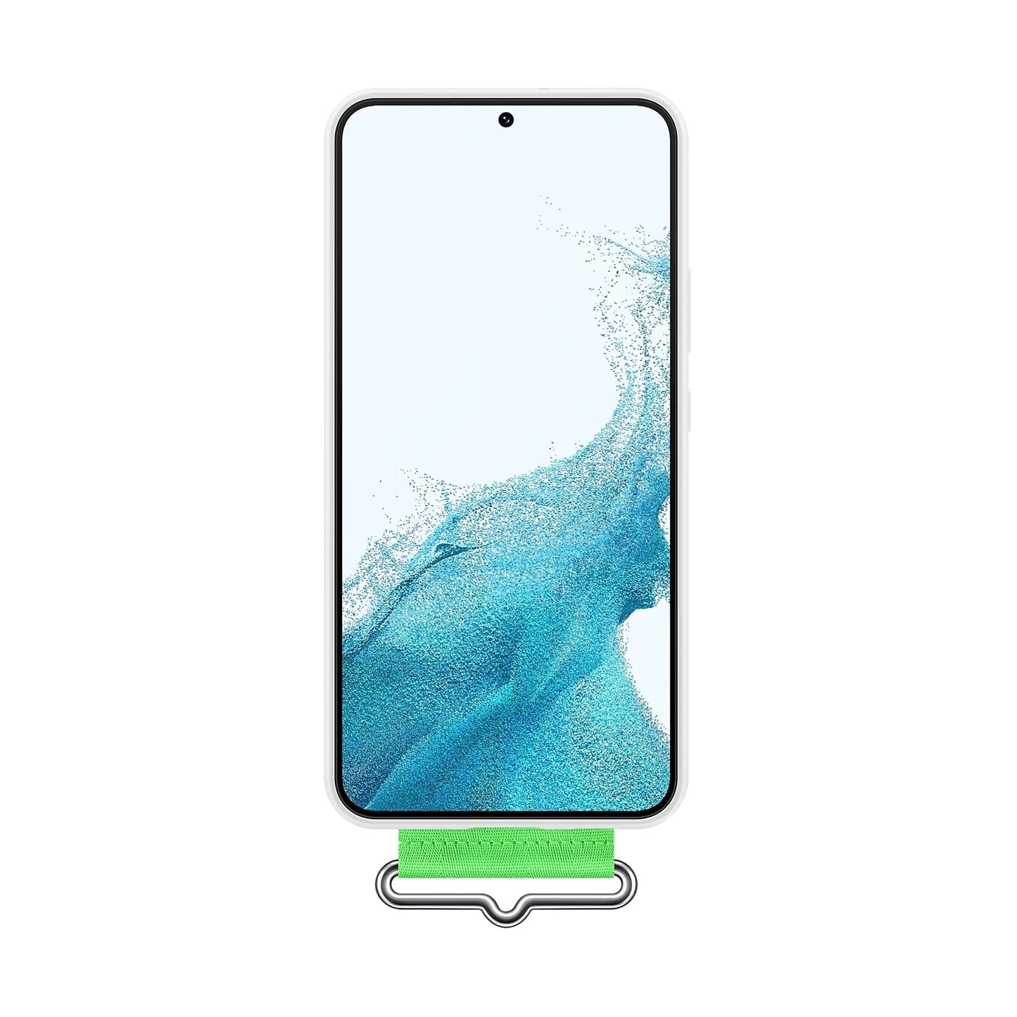 EF-GS906TWEGWW Samsung Silicone Cover with Strap Galaxy S22+ 5G White