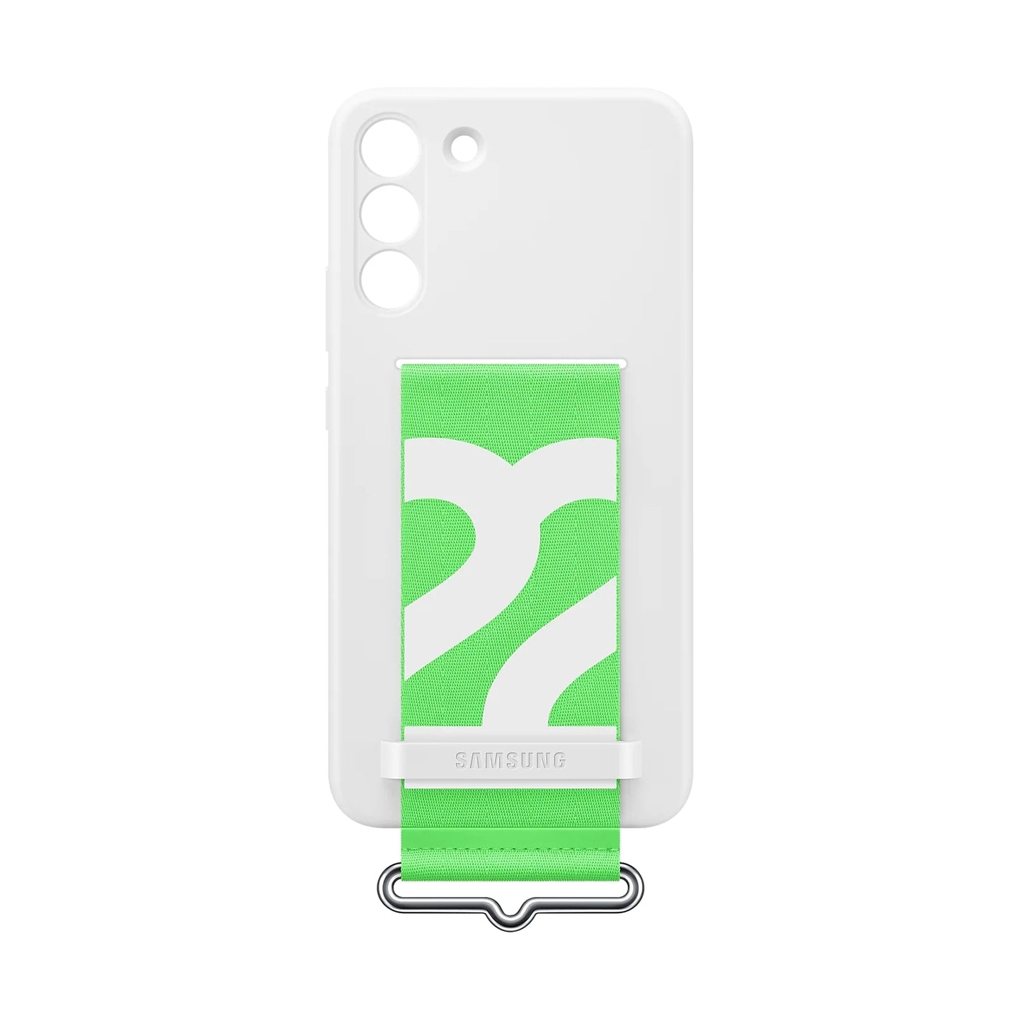 EF-GS906TWEGWW Samsung Silicone Cover with Strap Galaxy S22+ 5G White
