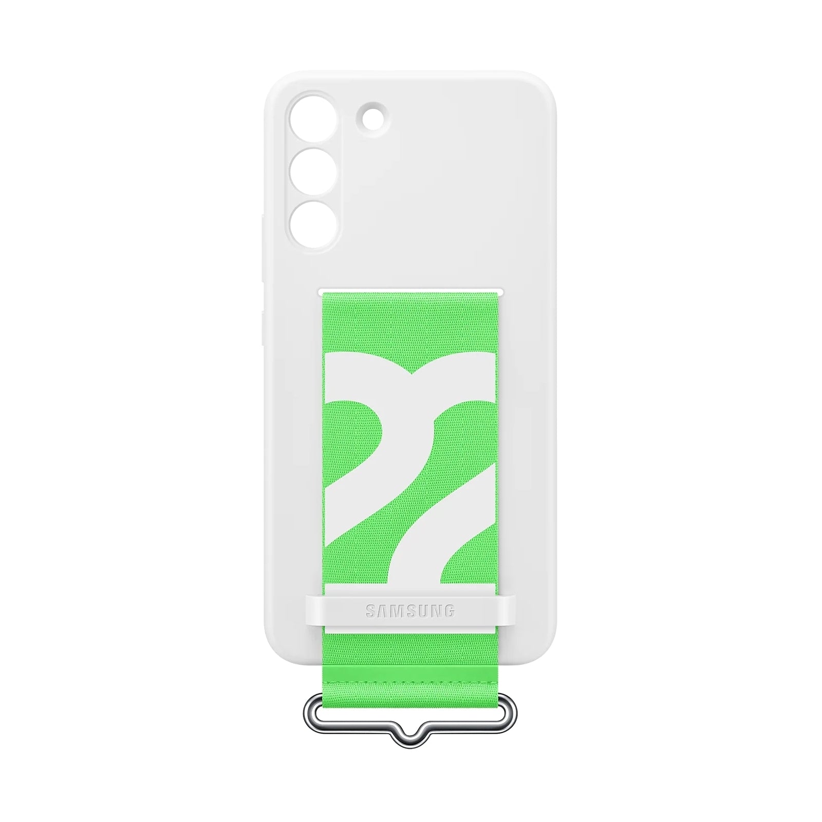 EF-GS906TWEGWW Samsung Silicone Cover with Strap Galaxy S22+ 5G White