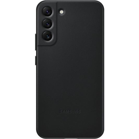 EF-VS906LBEGWW Samsung Leather Cover Galaxy S22+ 5G Black
