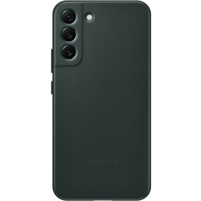 EF-VS906LGEGWW Samsung Leather Cover Galaxy S22+ 5G Forest Green