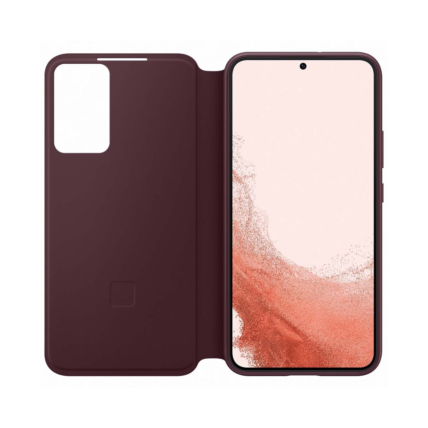 EF-ZS906CEEGEE Samsung Smart Clear View Cover Galaxy S22+ 5G Burgundy