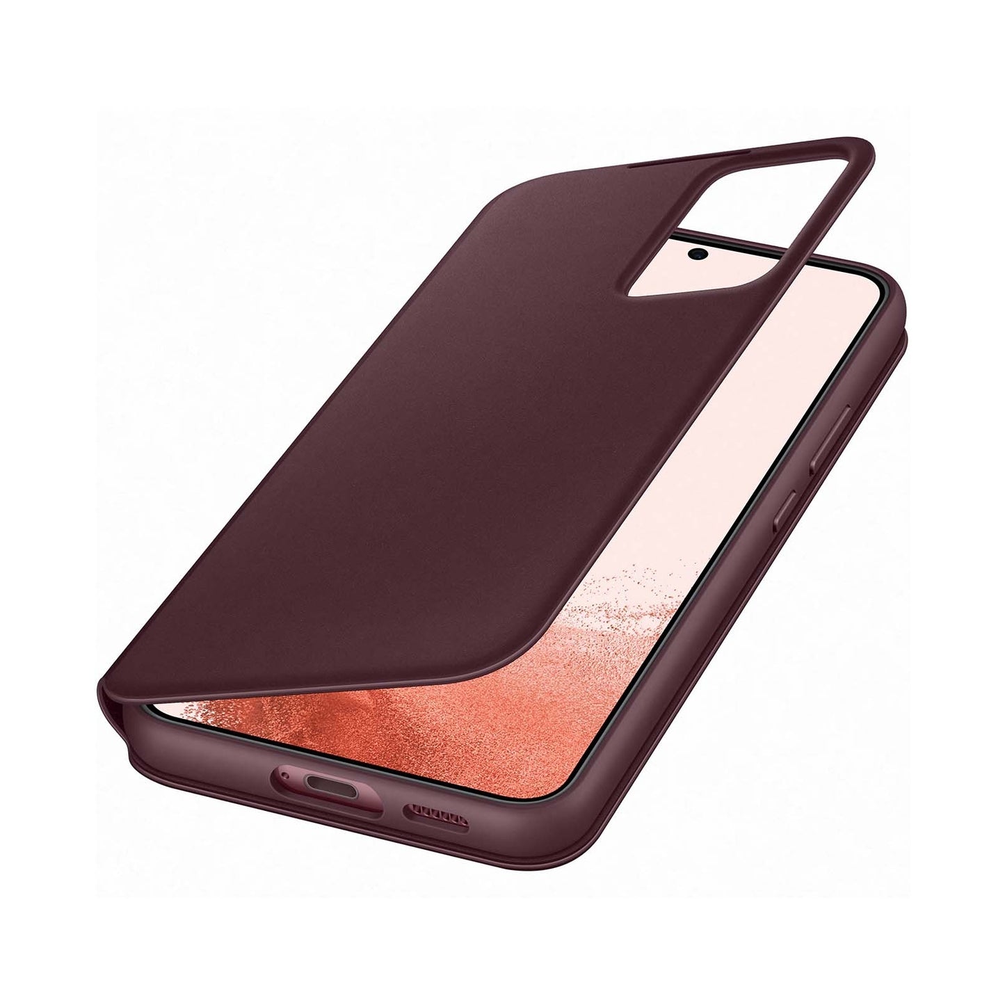 EF-ZS906CEEGEE Samsung Smart Clear View Cover Galaxy S22+ 5G Burgundy