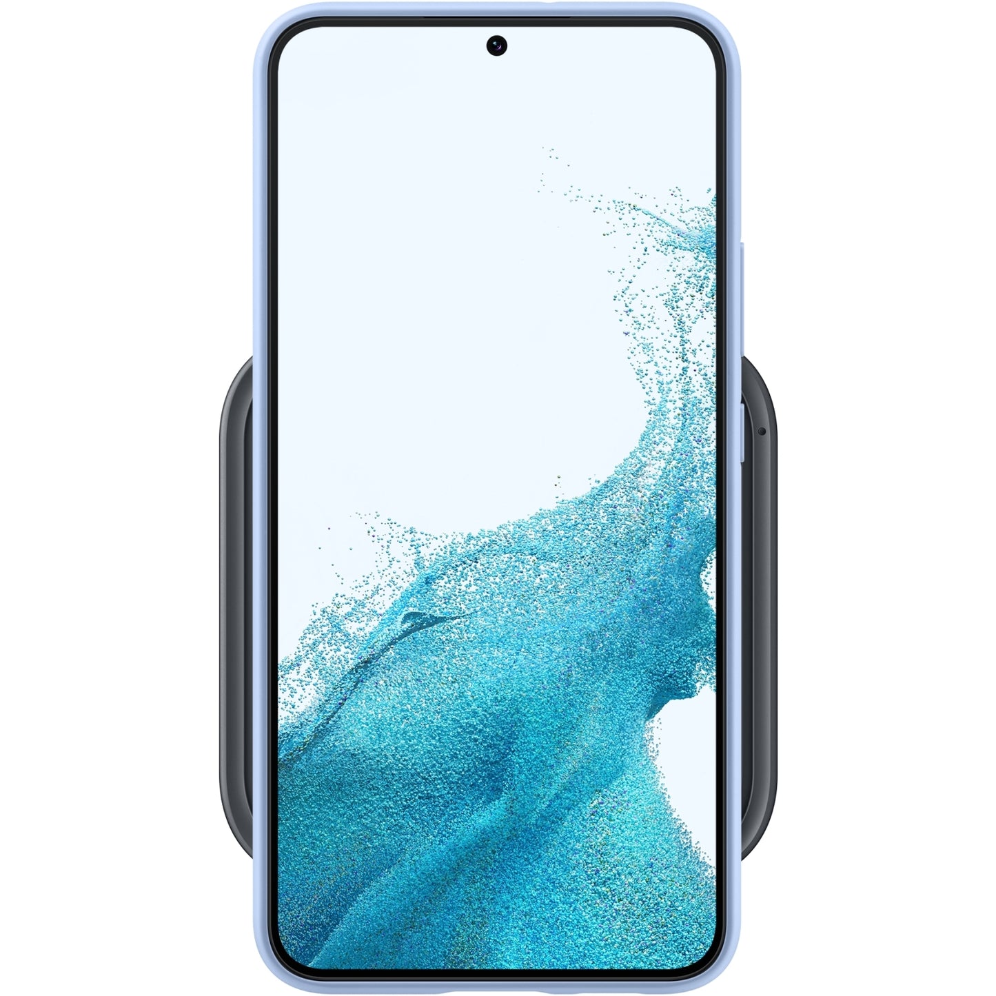 EP-P2400TBEGEU Samsung Wireless Qi Charger Pad 15W + Fast Travel Charger 25W Dark Grey