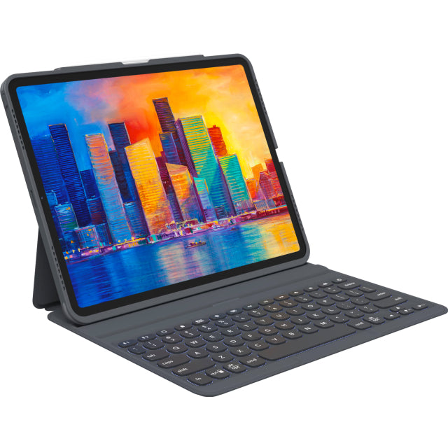 ZAGG Pro Keys Bluetooth Keyboard Case for Apple iPad Air 11 (2024)/Pro 11 (2021) QWERTY Black