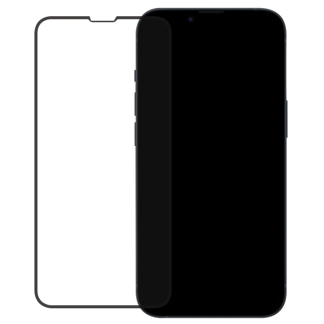 Mobilize Edge-To-Edge Glass Screen Protector Apple iPhone iPhone 13/13 Pro/14 Black Full Glue