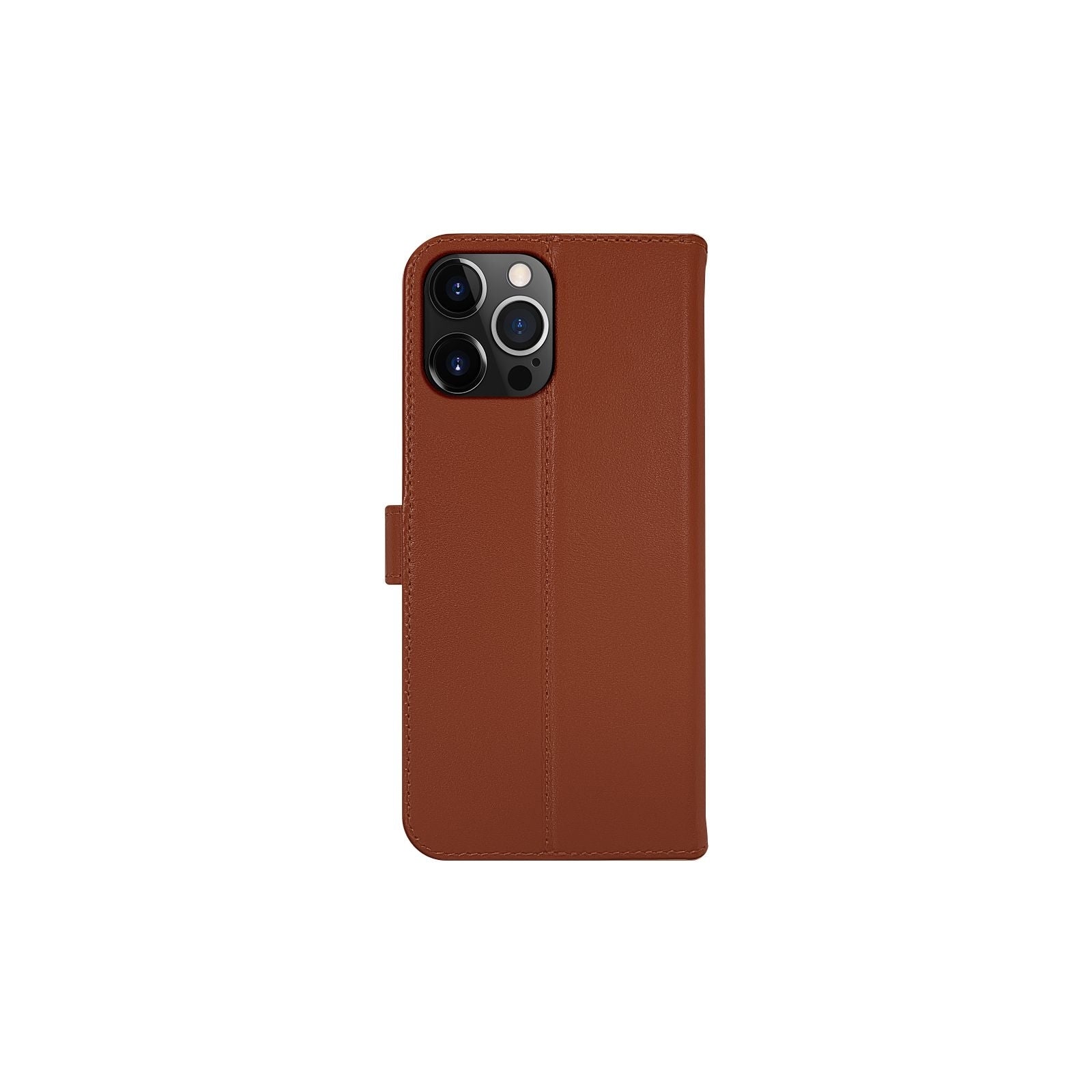 Valenta Book Case Gel Skin Apple iPhone 14 Pro Brown