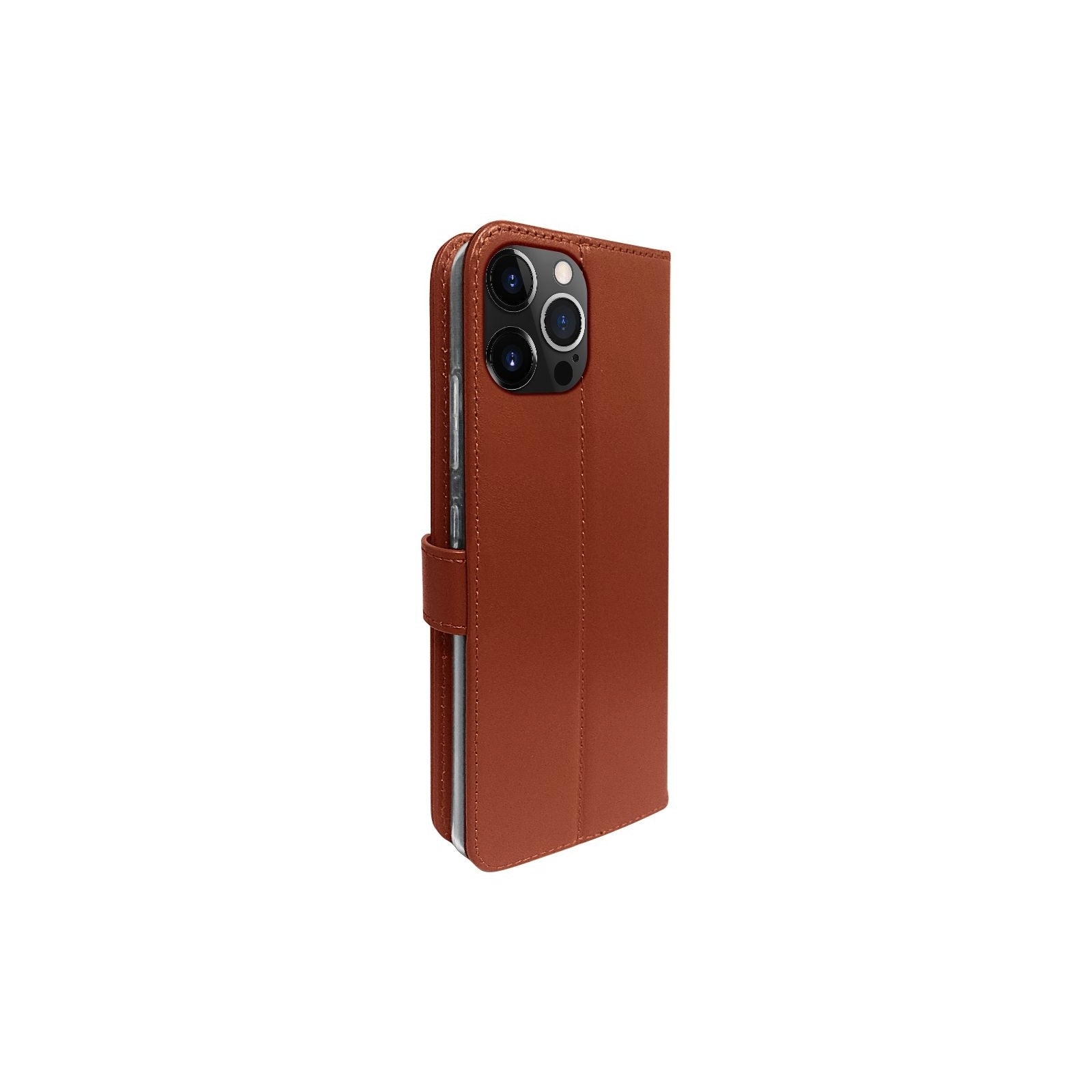 Valenta Book Case Gel Skin Apple iPhone 14 Pro Brown