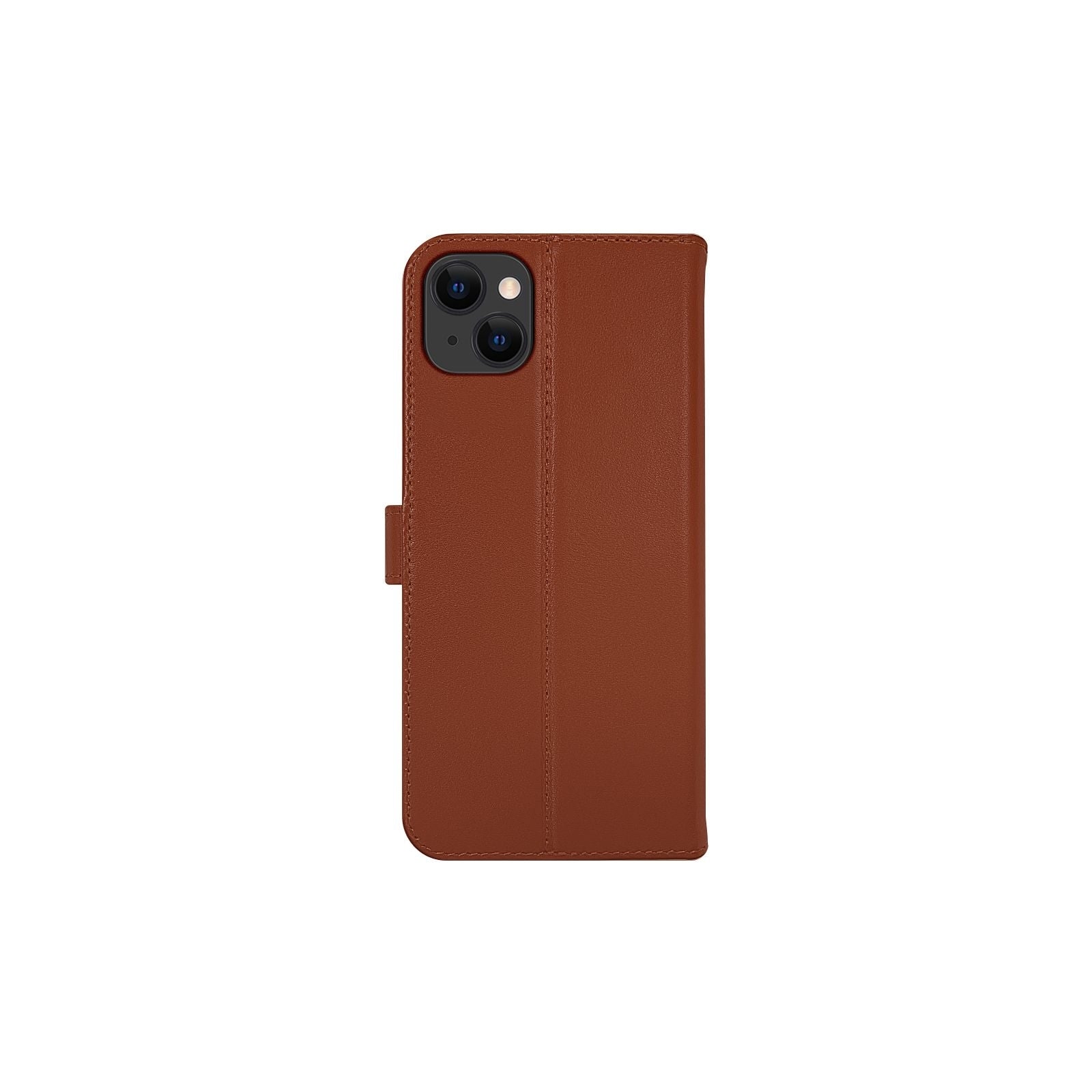 Valenta Book Case Gel Skin Apple iPhone 14 Plus Brown