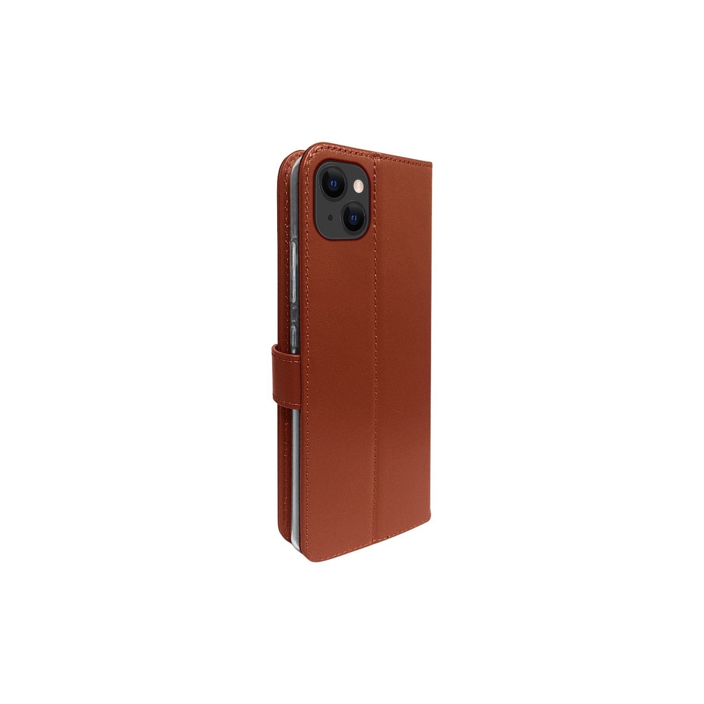 Valenta Book Case Gel Skin Apple iPhone 14 Plus Brown