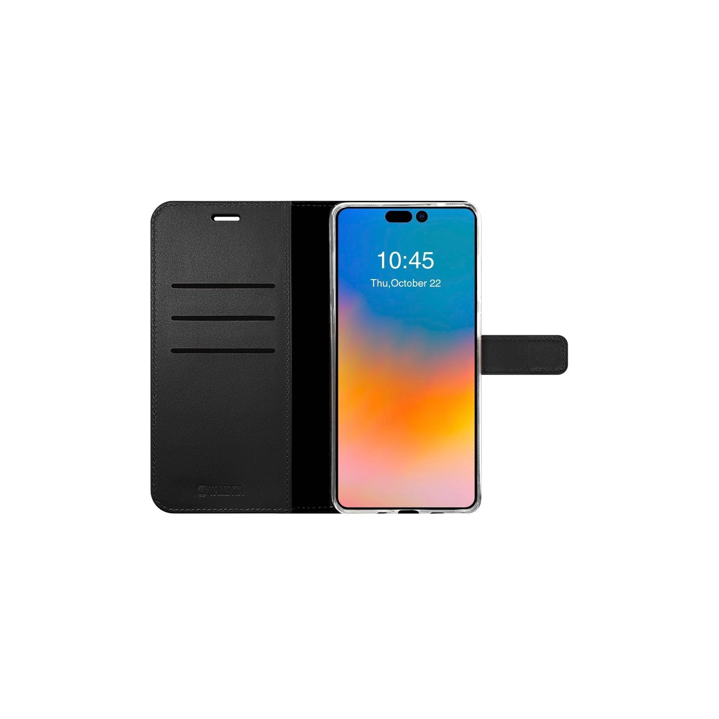 Valenta Book Case Gel Skin Apple iPhone 14 Pro Max Black