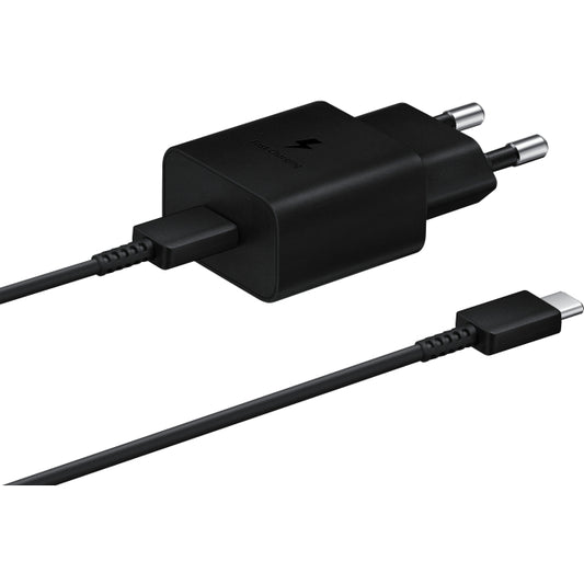 EP-T1510XBEGEU Samsung Fast Charger PD Power Adapter incl. USB-C Cable 15W Black