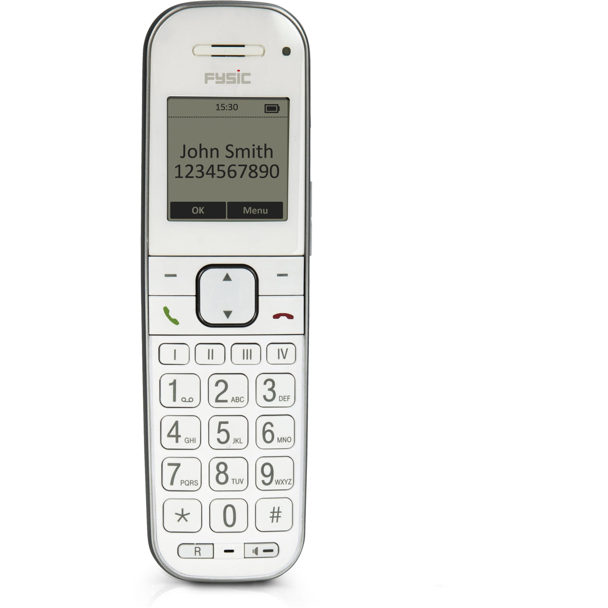 FX-9000 Fysic Big Button Senioren DECT-telefoon White