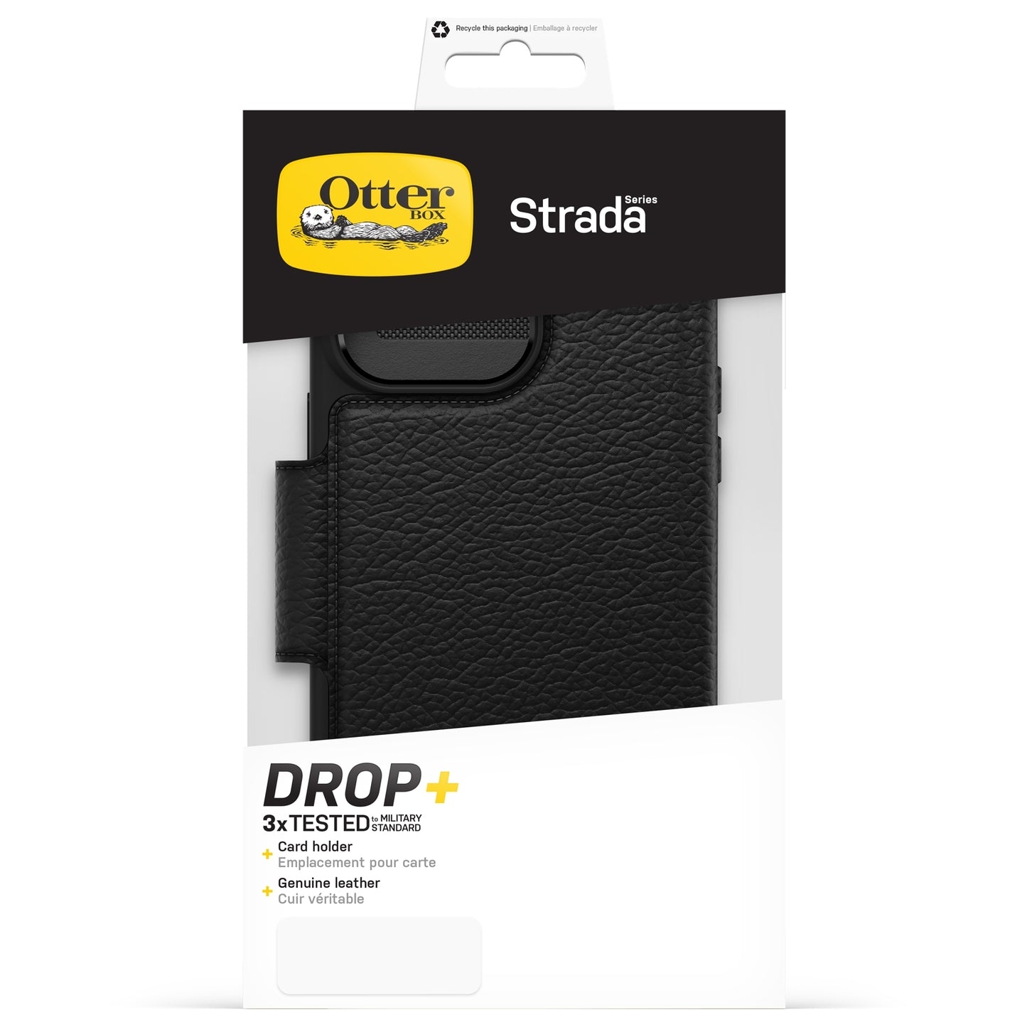 OtterBox Strada Apple iPhone 14 Pro Max Shadow Black