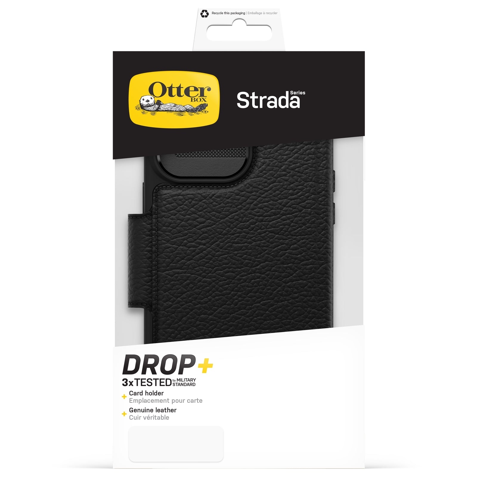 OtterBox Strada Apple iPhone 14 Pro Max Shadow Black