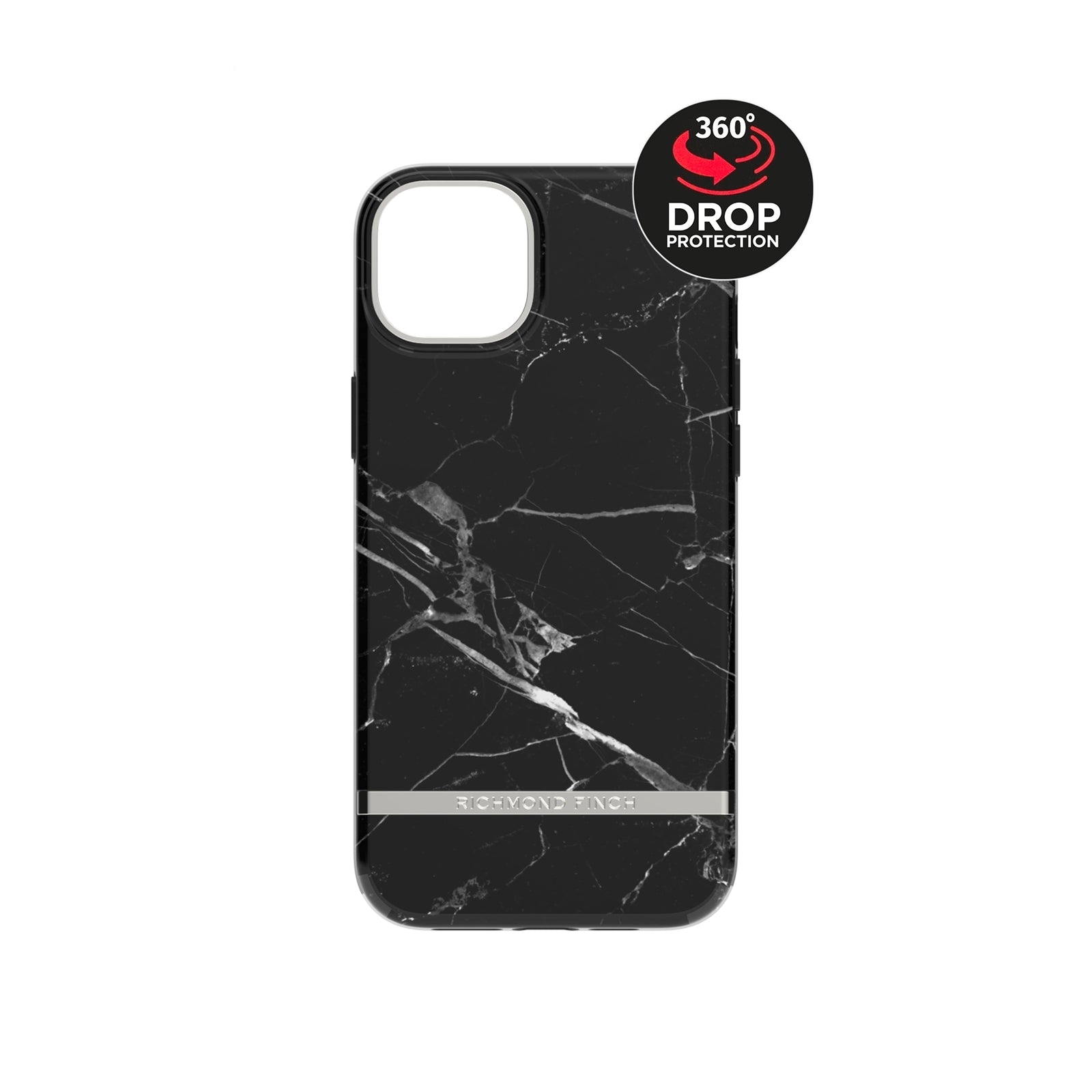 Richmond & Finch Freedom Series One-Piece Apple iPhone 14 Plus Black Marble